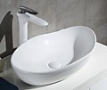 Раковина керамическая накладная, овальная BELBAGNO BB1362