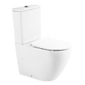 Унитаз-компакт безободковый BelBagno SFERA-R BB2141CPR+BB2141T