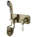 Смеситель-моноблок ELGHANSA встраиваемый для гигиенического душа Terrakotta Bronze 15C0686-Bronze (Set-41)