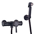 Смеситель Lemark Jasmine LM6618ORB с гигиеническим душем, черная бронза